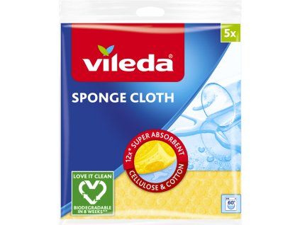 VILEDA houbový hadřík bal. 5ks