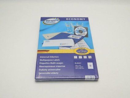 Print etikety A4 105x48mm,