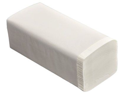 Papirovy rucnik skladany ZZ 1 vr. bílz 4000 ks 25x23cm (2)
