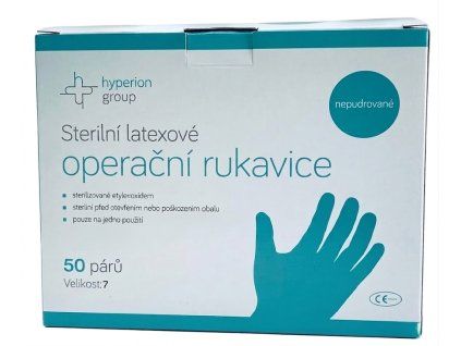 Strilni latexove operacni rukavice