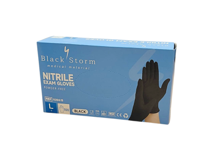 Rukavice nitril cerne black storm vel. L (2)