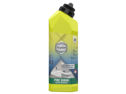 KRYSTAL CLEADER 54 Pine Sanan 750ml gelová dezinfekce