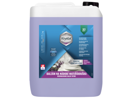 KRYSTAL CLEADER 27 Balzám na nádobí mateřídouška 5 l