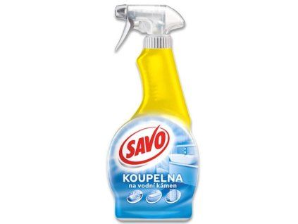 savo koupelna na vodni kamen