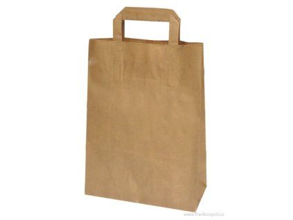 845 taska papirova 32x12x40cm hneda