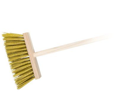 3176 koste chodnikove drevene 24 cm s holi 120 cm