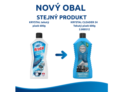 KRYSTAL tekutý písek 600g nahrazeno 2.000512 KRYSTAL CLEADER 24 Tekutý písek 600g