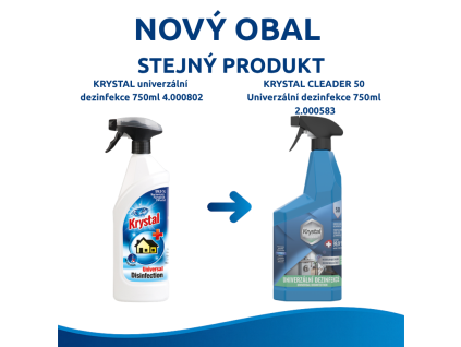 KRYSTAL univerzální dezinfekce 750ml