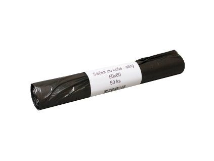 0002435 pytelsacek hdpe mikroten do kose cerny 50 x 60 cm 30l 14 my 50 ks