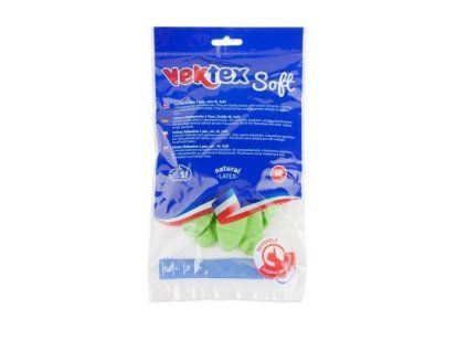VEKTEX úklidové rukavice Soft zelené 45g vel.XL