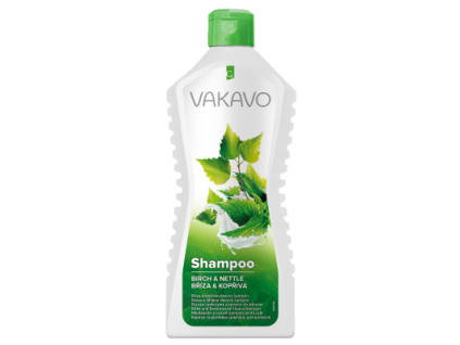 vakavo brezovy sampon x lahev 550 ml