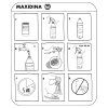 Maxidina Cleaning K kit (1x aplikační lahev + 10x sáček 5g) M23001