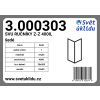 SVU Ručníky Z-Z , ŠEDÉ, 1-vrstvé, recykl, (bal. 4000 ks) 0303