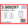 SVU Ručníky Z-Z, 2-vrstvé, celulóza, 23x25 (bal. 3000 ks) 0297