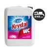 Krystal WC kysely na keramiku s ochranou ruzovy