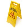 Cedule pozor kluzka podlaha caution wet floor