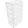 Drateny kovovy kos bily K20 ,VxsxH 540x340x260 mm